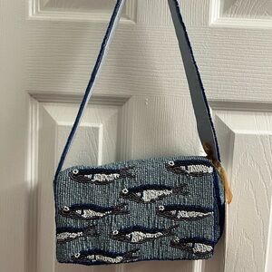 Sardine Beaded “Mini” bag